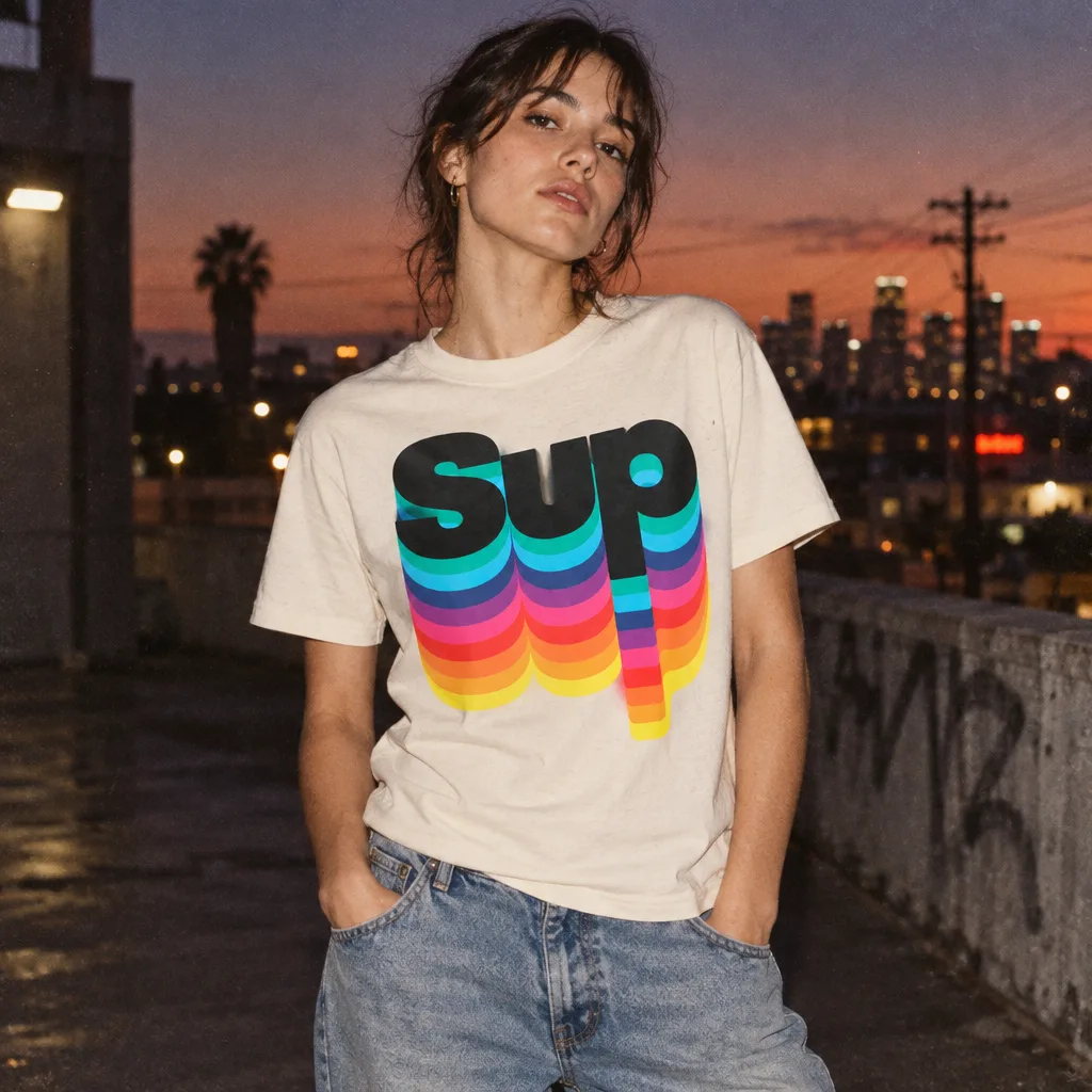Model wearing CR 101-001